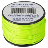 LANOVÁ MIKRO ŠNÚRA 1,18mm/38m ATWOOD NEON ZELENÁ