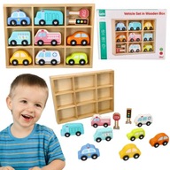 Lelin 18m+ set detských autíčok Lelin 18m+ set detských autíčok