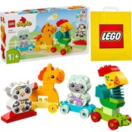 LEGO DUPLO 10412 VLAK ZVIERATKA Kocky od 1,5 roka + DARČEKOVÁ TAŠKA LEGO DUPLO 10412 VLAK ZVIERATKA Kocky od 1,5 roka + DARČEKOVÁ TAŠKA
