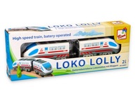 Hračky pre deti 3 roky Bateriový rušeň rýchlovlak Pendolino Hračky pre deti 3 roky Bateriový rušeň rýchlovlak Pendolino