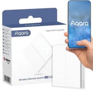 AQARA 2-tlačidlový bezdrôtový spínač WRS-R02 Homekit EU