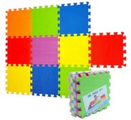 PODLOŽKA PUZZLE EVA VEĽKÁ 30cm x 30cm FAREBNÁ PODLOŽKA PUZZLE EVA VEĽKÁ 30cm x 30cm FAREBNÁ