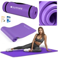 Hrubá gymnastická podložka FITNESS SG-105 NBR 173x61cm na cvičenie jogy 1,5cm Hrubá gymnastická podložka FITNESS SG-105 NBR 173x61cm na cvičenie jogy 1,5cm