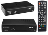 DEKODÉR POZEMNÝ TV TUNER HD DVB-T2 HEVC H.265