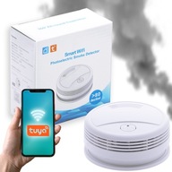 Bezdrôtový inteligentný detektor dymu WiFi Alarm Tuya SmartLife Bezdrôtový inteligentný detektor dymu WiFi Alarm Tuya SmartLife