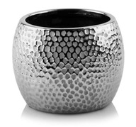 Keramický obal strieborná guľa 19x15 cm Keramický obal strieborná guľa 19x15 cm