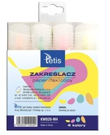 TETIS PASTELOVÉ ZVÝRAZŇOVAČE KW020-M4 4 FARBY TETIS PASTELOVÉ ZVÝRAZŇOVAČE KW020-M4 4 FARBY