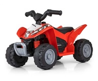 Akumulátorové vozidlo Milly Mally Quad HONDA ATV Red