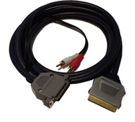 Kábel / AMIGA 1,5m EURO / SCART Video RGB - HQ kábel