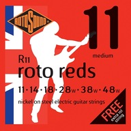 Struny pre elektrickú gitaru ROTOSOUND R11 11-48 Struny pre elektrickú gitaru ROTOSOUND R11 11-48