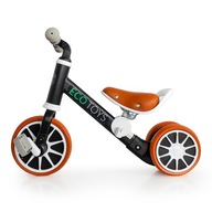 Balančný bicykel, čierny, šliapací bicykel 2 v 1 Balančný bicykel, čierny, šliapací bicykel 2 v 1