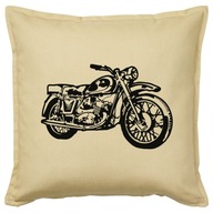 MOTOCYKEL vankúš 50x50 darček MOTOCYKEL vankúš 50x50 darček