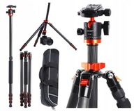 K&F Tripod + Monopod PRO FIBERGLASS 1,3 kg