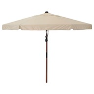 IKEA BETSO/VARHOLMEN Dáždnik hnedý/béžový 300 cm
