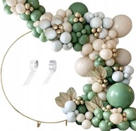 Sada balónikov Garland Olive BOHO pastel Sada balónikov Garland Olive BOHO pastel