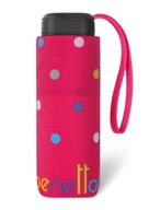 Virtuálny ružový dáždnik Benetton Ultra Mini Flat Signature Dot Virtuálny ružový dáždnik Benetton Ultra Mini Flat Signature Dot