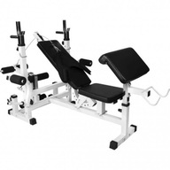 Bench press 6v1 biely + 130 kg Bench press 6v1 biely + 130 kg