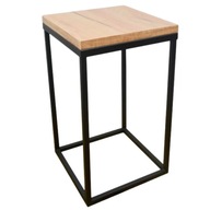STOJAN KVETY STOJAN LOFT KOV ČIERNY DUB CRAFT 40CM STOJAN KVETY STOJAN LOFT KOV ČIERNY DUB CRAFT 40CM