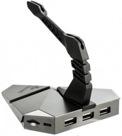 Varr Mouse Bungee Hub 3xUsb 2.0 + čítačka microSD
