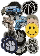 Sada záplat Smile ball kmpl auto SM záplaty PL Sada záplat Smile ball kmpl auto SM záplaty PL