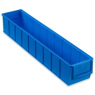 Modrý skladovací kontajner - 500x91x81 mm