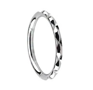 Titánový ozdobný prsteň CLICKER - PIERCING - 1,2/10 Titánový ozdobný prsteň CLICKER - PIERCING - 1,2/10