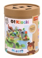 Drevená hračka - O!Klocki. Mesto TREFL Drevená hračka - O!Klocki. Mesto TREFL