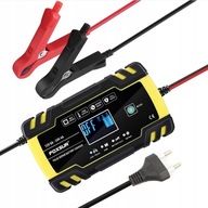 12V 24V impulzná nabíjačka s LCD displejom 12V 24V impulzná nabíjačka s LCD displejom