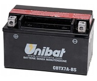 BATÉRIA UNIBAT CBTX7A-BS L+ 6AH 90A 12V BATÉRIA UNIBAT CBTX7A-BS L+ 6AH 90A 12V