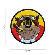 Nášivka na motorku MCS Flying Bulldog 10cm Nášivka na motorku MCS Flying Bulldog 10cm