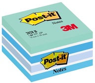 Post-it Notes Modrá kocka 450 bankoviek Post-it Notes Modrá kocka 450 bankoviek