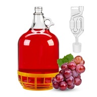 GASSIOR 5l BALÓN LADY NA VÍNO KORKU + SÚPRAVA RÚRY GASSIOR 5l BALÓN LADY NA VÍNO KORKU + SÚPRAVA RÚRY