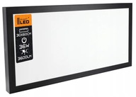 Prisadený LED stropný panel 30x60 cm 36W