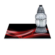 SKLENENÁ RUKA NA smeti 40x30cm Vlny 126b SKLENENÁ RUKA NA smeti 40x30cm Vlny 126b