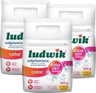 LUDWIK SODA OXY odstraňovač škvŕn na umývanie farieb 3x650 LUDWIK SODA OXY odstraňovač škvŕn na umývanie farieb 3x650