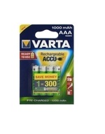 4x VARTA R3 AAA 1000mAh NiMH 1,2V napájacia batéria 4x VARTA R3 AAA 1000mAh NiMH 1,2V napájacia batéria