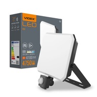 LAMPA s pohybovým senzorom HALOGÉNOVÉ LED FLOODLIGHT VIDEX 4750lm 50W IP65 IK07 LAMPA s pohybovým senzorom HALOGÉNOVÉ LED FLOODLIGHT VIDEX 4750lm 50W IP65 IK07