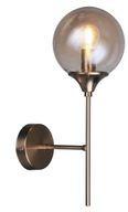 Sklenená lampa Nástenná lampa zlatá LED BALL Luster Sklenená lampa Nástenná lampa zlatá LED BALL Luster