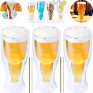 3 x NÁPOJOVÉ NÁPOJE TERMÁLNE SKLO PIVNÉ 500ml