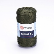 Yarnart makrame xl 3mm 164 / khaki reťazec Yarnart makrame xl 3mm 164 / khaki reťazec