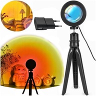 SUNSET SUNRISE PROJEKCIA LAMPA, MOOD SUNSET USB + NABÍJAČKA SUNSET SUNRISE PROJEKCIA LAMPA, MOOD SUNSET USB + NABÍJAČKA