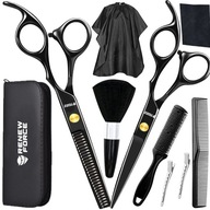 PROFESIONÁLNE SHARP kadernícke nožnice na strihanie SET 9v1 PROFESIONÁLNE SHARP kadernícke nožnice na strihanie SET 9v1