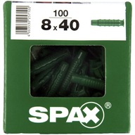 SPAX hmoždinky/rozperné hmoždinky 8x40 mm (100 ks)