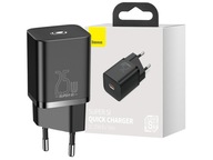 Čierna nástenná nabíjačka BASEUS Super Si 25W Čierna nástenná nabíjačka BASEUS Super Si 25W