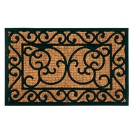 Ozdobná prelamovaná rohožka na topánky vyrobená z kokosového vlákna 59,5 x 39,5 cm Ozdobná prelamovaná rohožka na topánky vyrobená z kokosového vlákna 59,5 x 39,5 cm