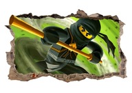 Nálepka na stenu plagátu LEGO NINJAGO! 3D XL! Nálepka na stenu plagátu LEGO NINJAGO! 3D XL!