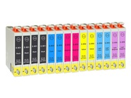 14X ATRAMENTY PRE EPSON P50 PX650 PX720 PX730 PX700 PX710 T0801-T0806 SET XL 14X ATRAMENTY PRE EPSON P50 PX650 PX720 PX730 PX700 PX710 T0801-T0806 SET XL