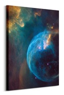 Nástenná maľba Space Moon na plátne 60x80 cm Nástenná maľba Space Moon na plátne 60x80 cm