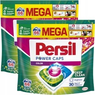 Persil Power Caps Color kapsule na pranie na farbu 2x 66 ks