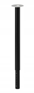 Ikea olov čierna nastaviteľná kovová noha stola